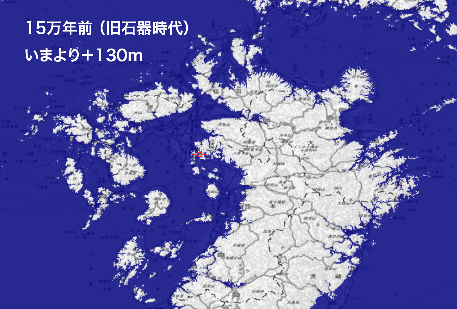 縄文海進シミュレーション_広域